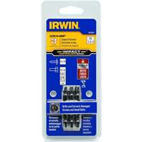Irwin 1876224 - Screwdriver Bit Set, 3 Pieces, 1/4" Shank